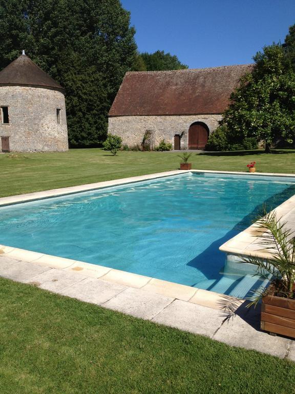 Hotel Le Colombier De Hanches - Teritoria Pokój zdjęcie