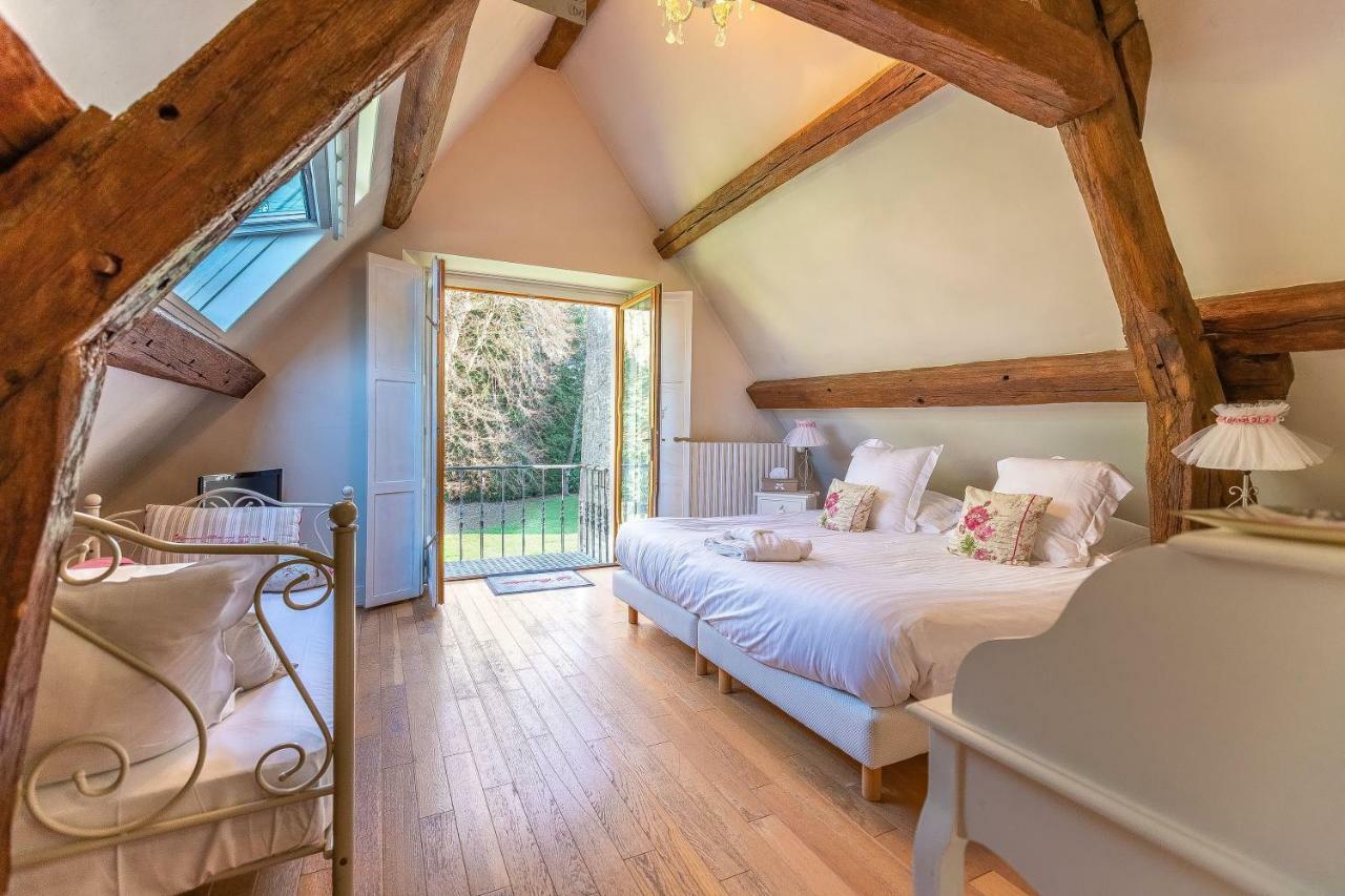 Hotel Le Colombier De Hanches - Teritoria Zewnętrze zdjęcie