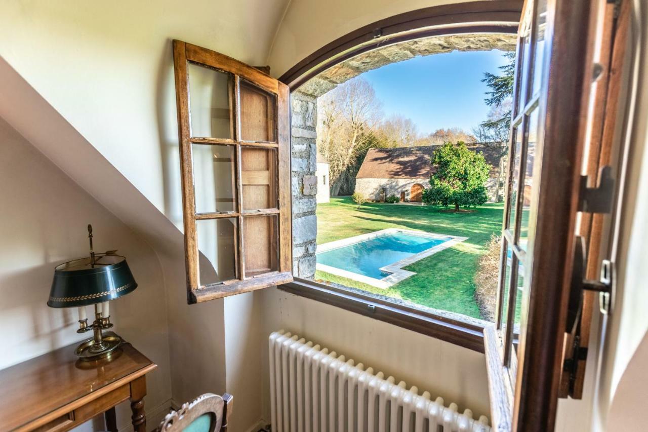 Hotel Le Colombier De Hanches - Teritoria Zewnętrze zdjęcie