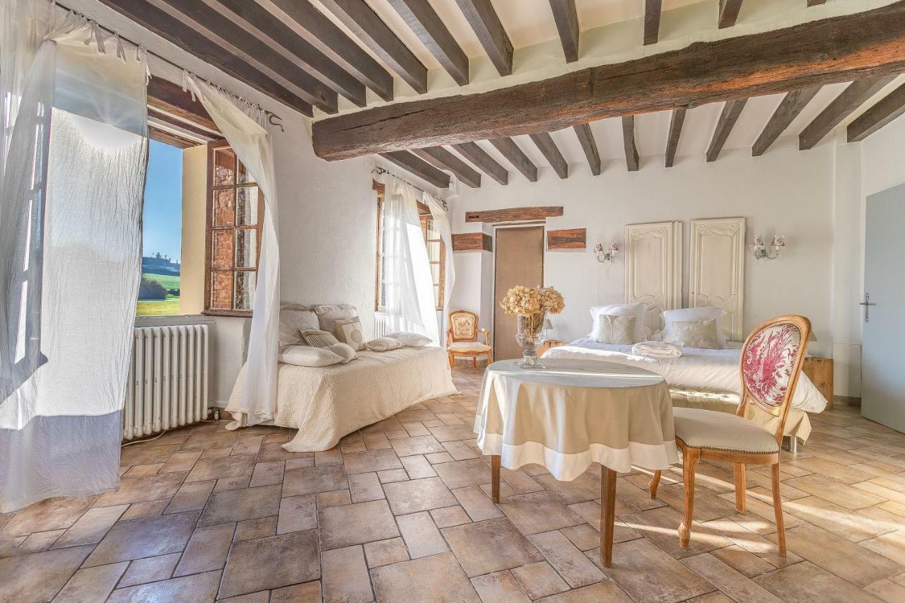 Hotel Le Colombier De Hanches - Teritoria Zewnętrze zdjęcie